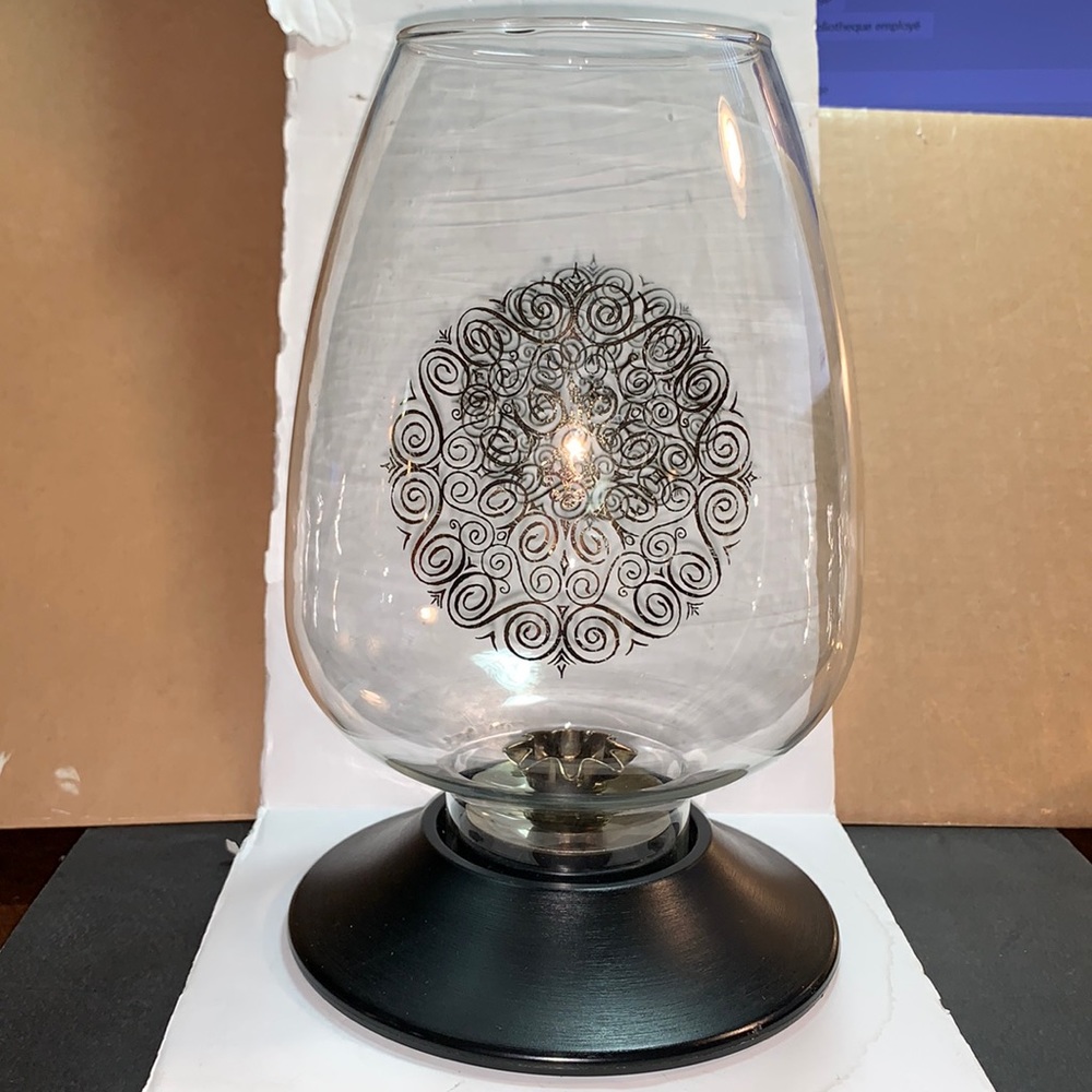 Vintage Lantern Shaped Candlestick Holder by David Douglas